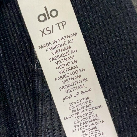 ALO Micro Corduroy Winter Break High Waist Flare Pants | XS - Picture 11 of 11